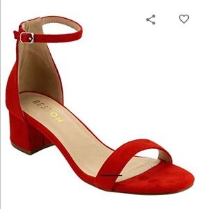 Beston DE13 Women's Strap Dress Heel Ankle Sandals